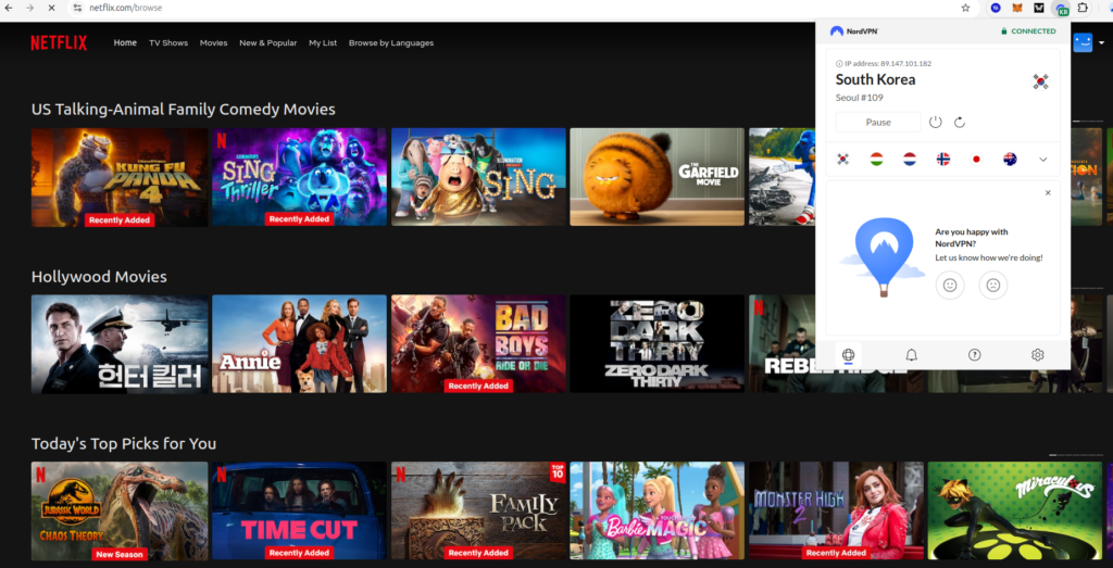 Netflix i Sydkorea