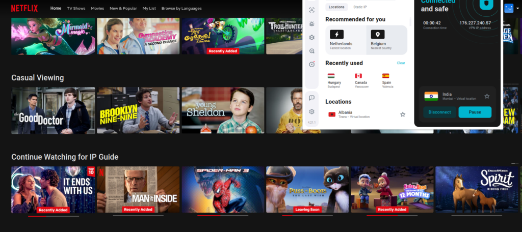 india netflix