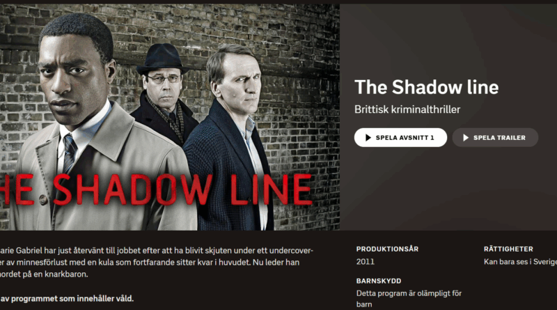 the shadow line